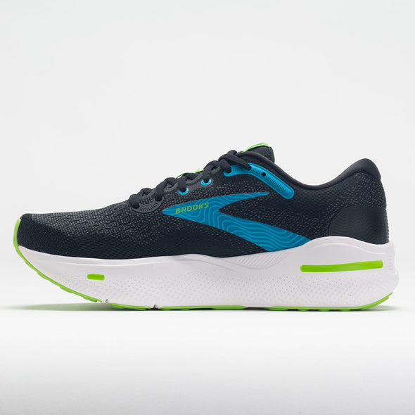 Brooks Ghost Max Men's Black/Atomic Blue/Jasmine