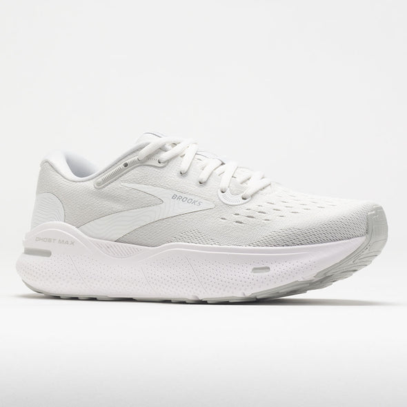 Brooks Ghost Max Men's White/Oyster/Metallic Silver