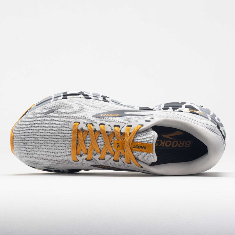 Brooks Ghost 15 Men's Camo Blanc/Gray/Sunflower
