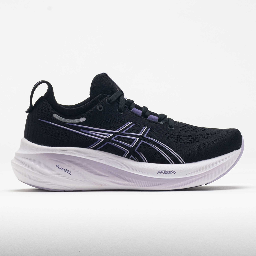 ASICS GEL Nimbus 26 Women s Black Dusty Purple Holabird Sports