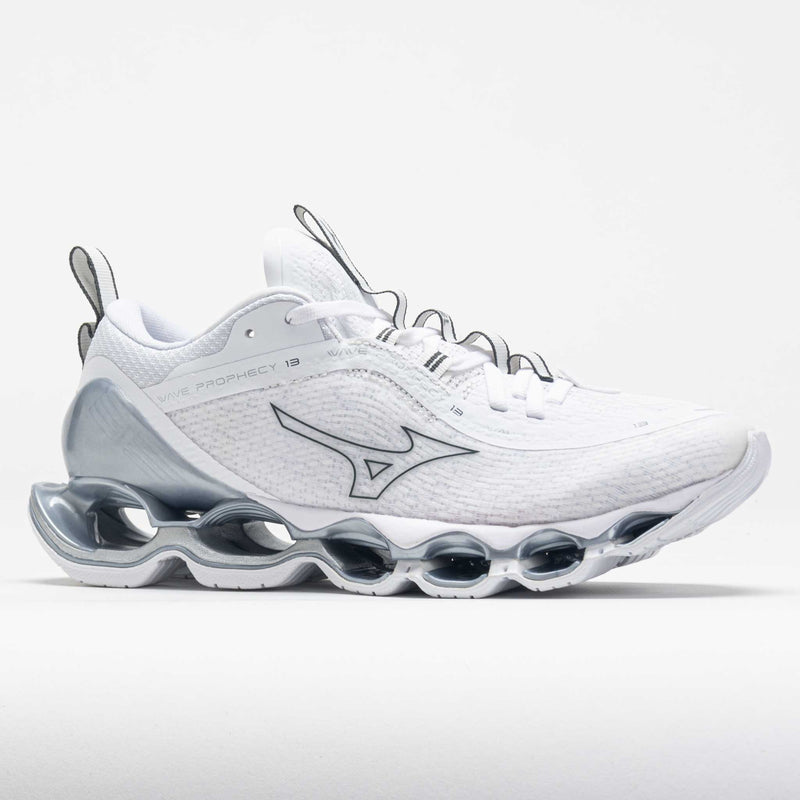 Mizuno Wave Prophecy 13 Women's White/Metallic Grey