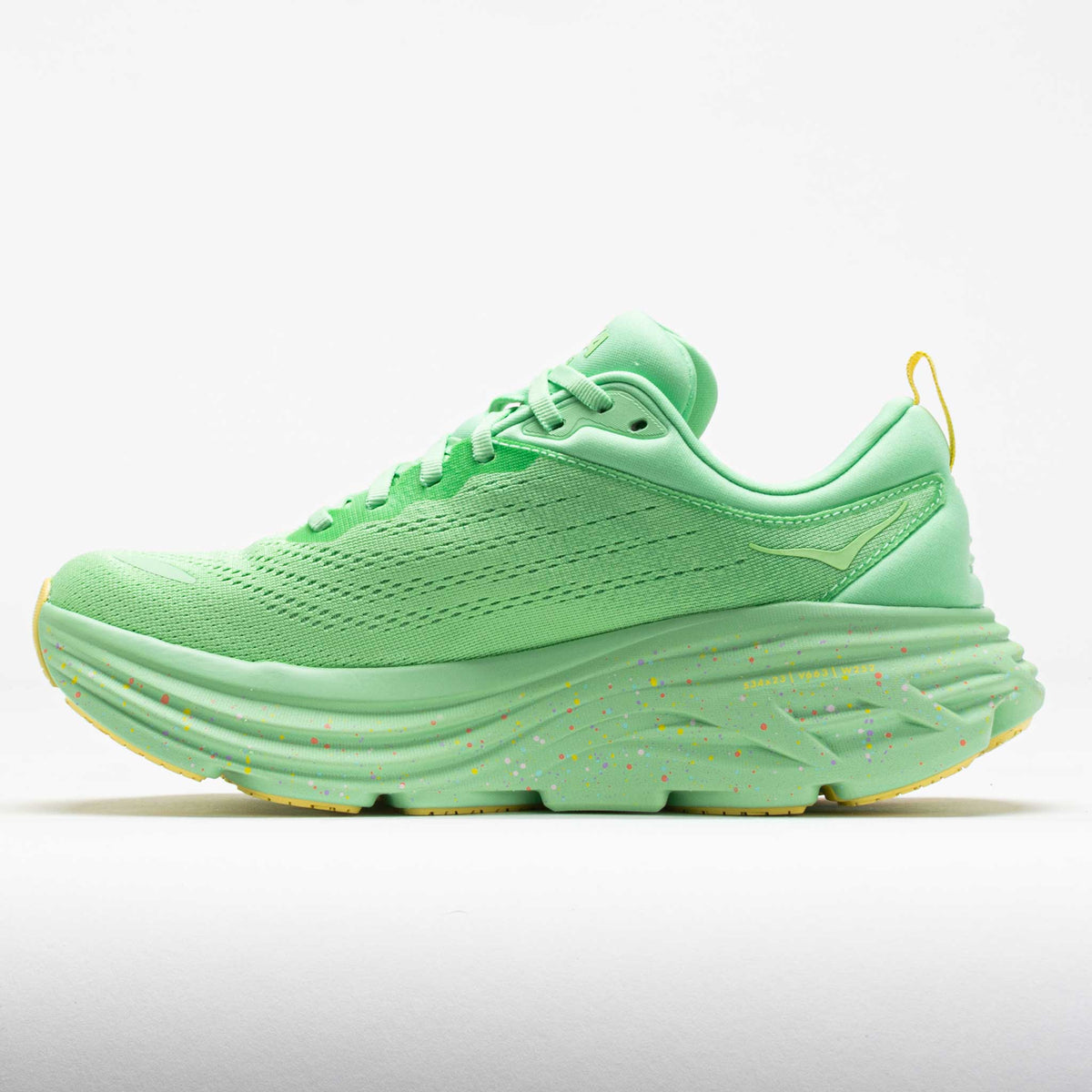 HOKA Bondi 8 Men's Lime Glow/Lemonade Holabird Sports