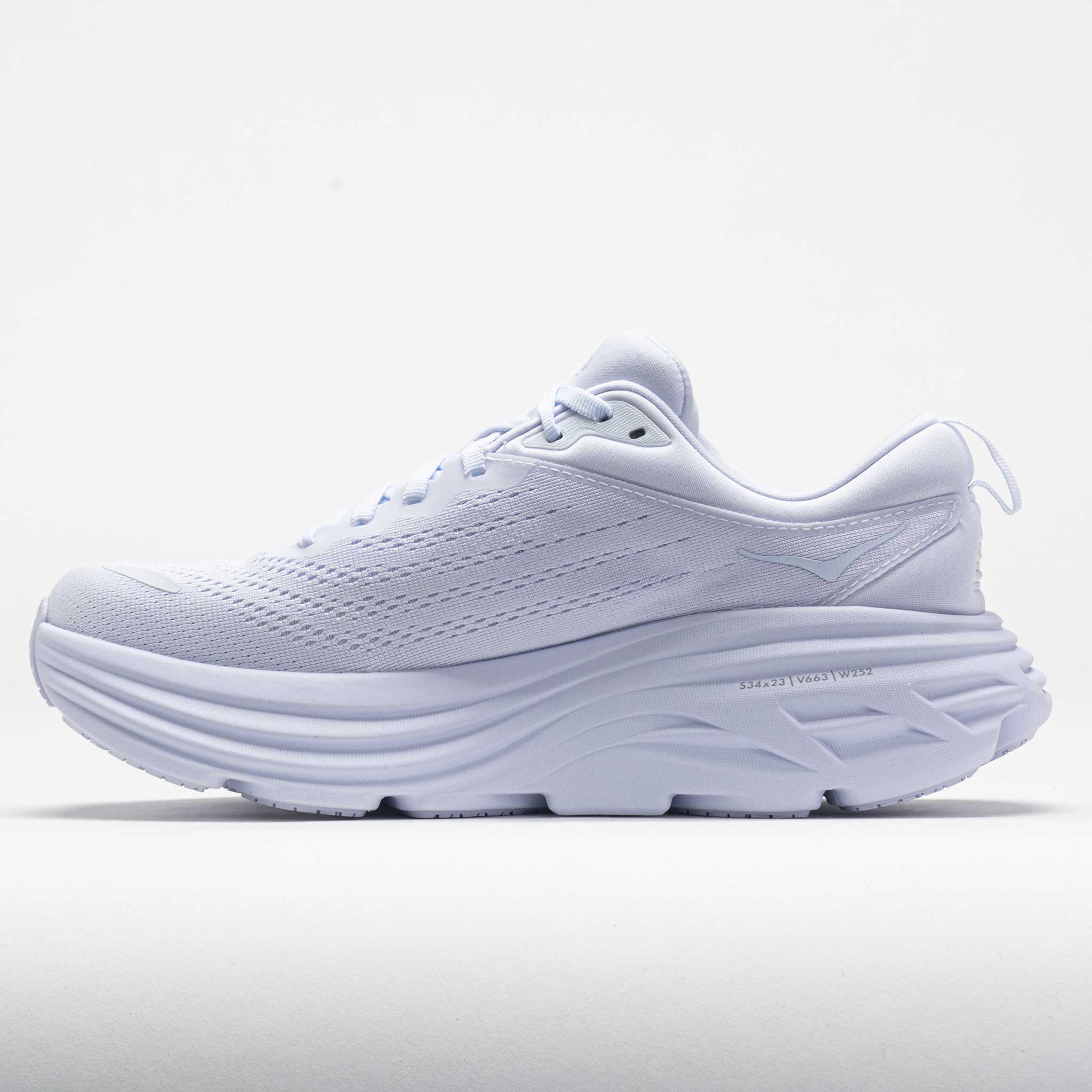 hoka all white womens