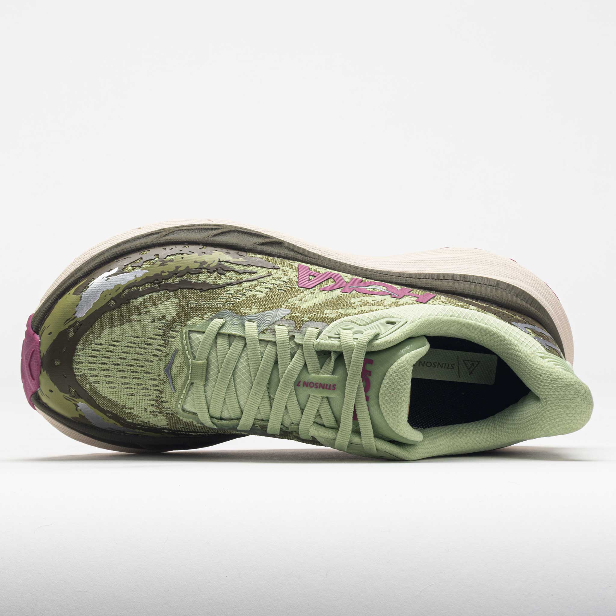 HOKA Stinson 7 Women's Seed Green/Beet Root