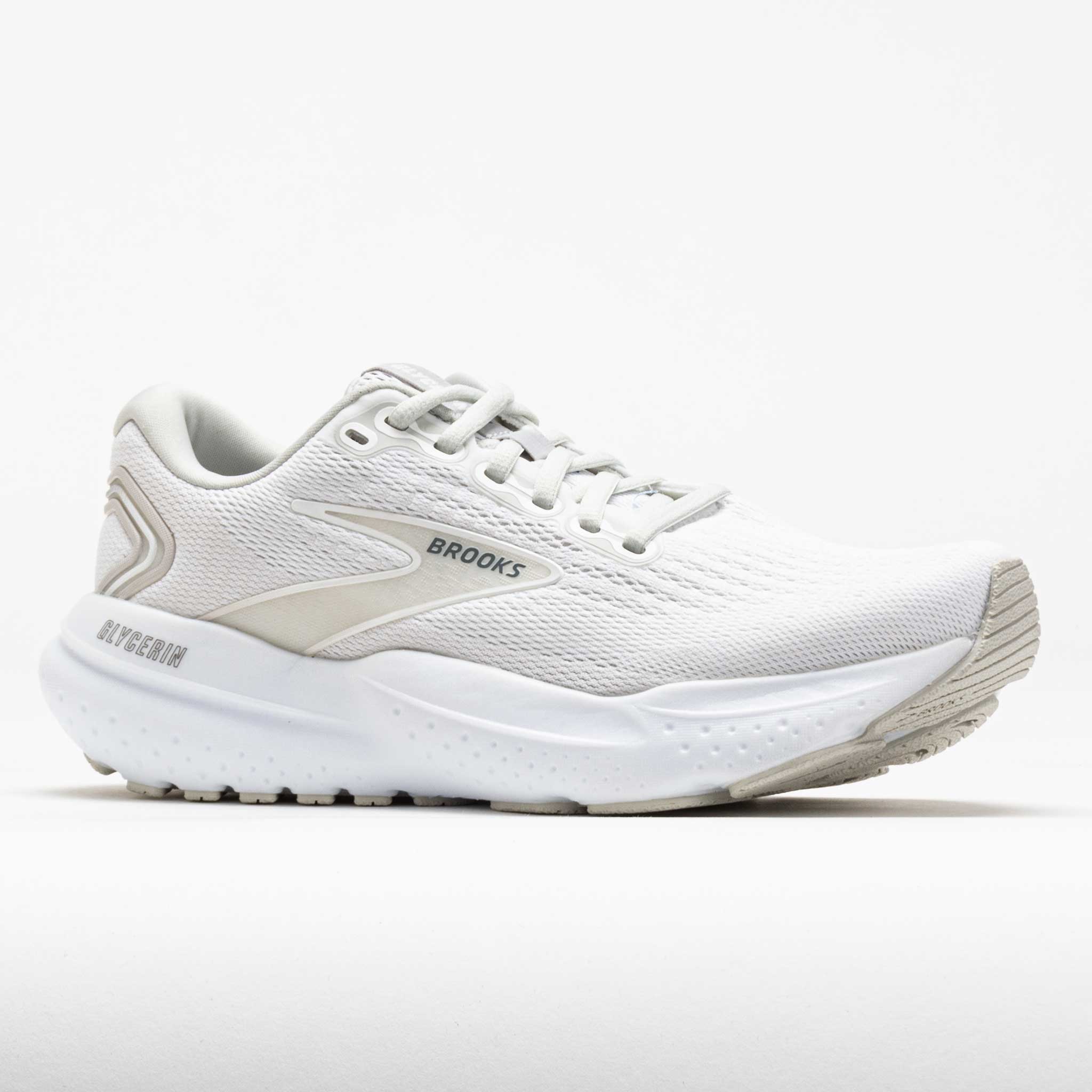 Brooks Glycerin 21 Men's White/White/Grey