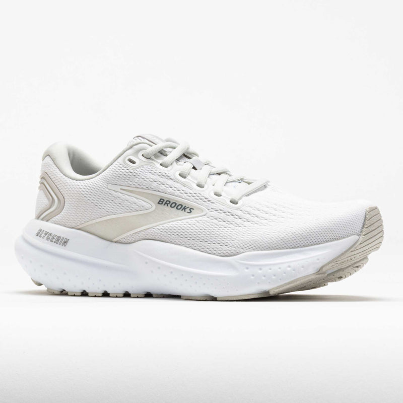 Brooks Glycerin 21 Men's White/White/Grey