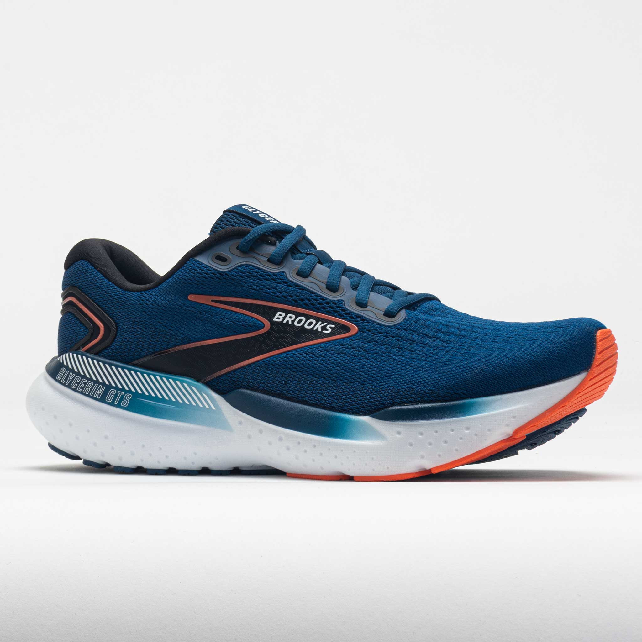 Brooks Glycerin GTS 21 Men's Blue Opal/Black/Nasturtium