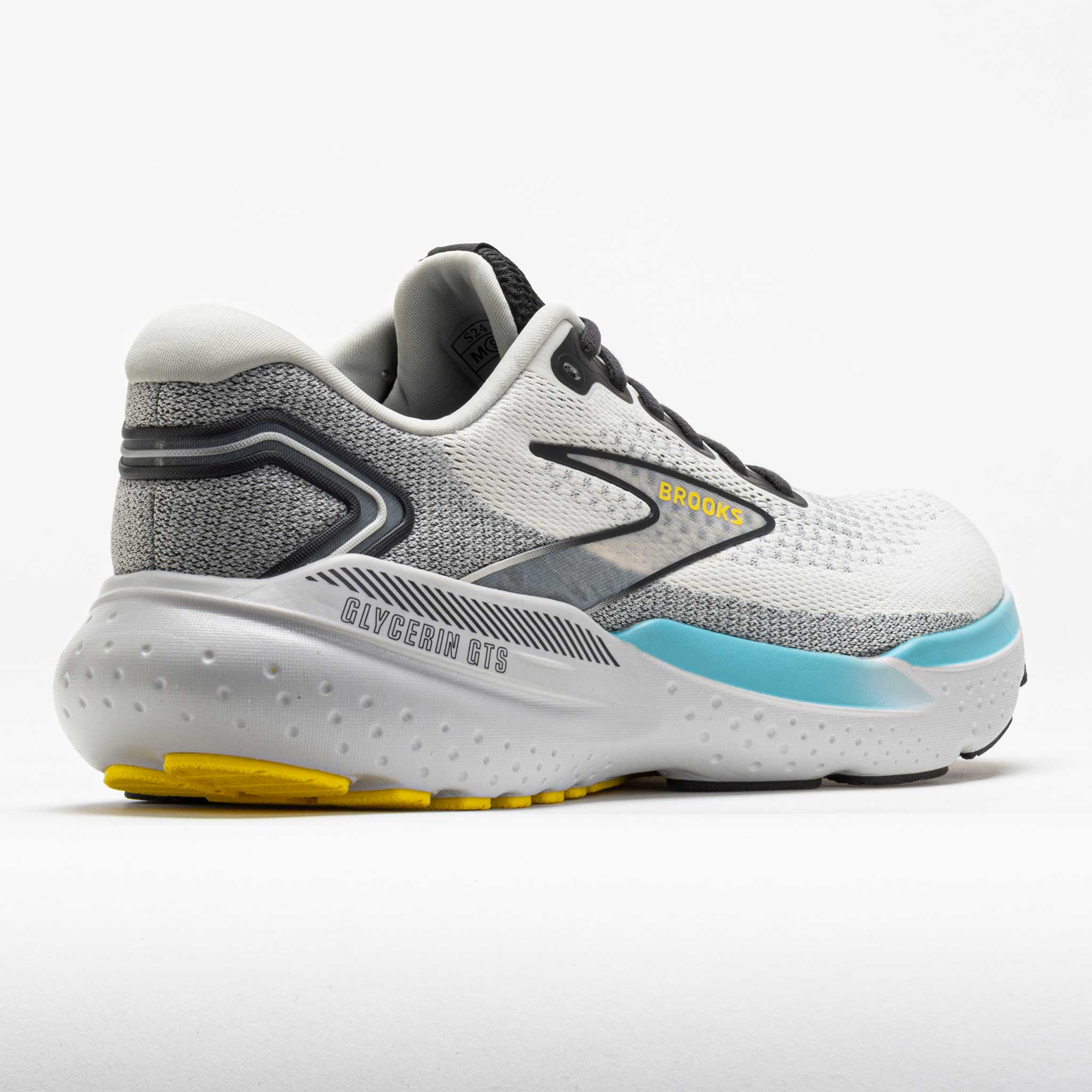 Brooks Glycerin GTS 21 Men's Iron/Yellow Holabird Sports