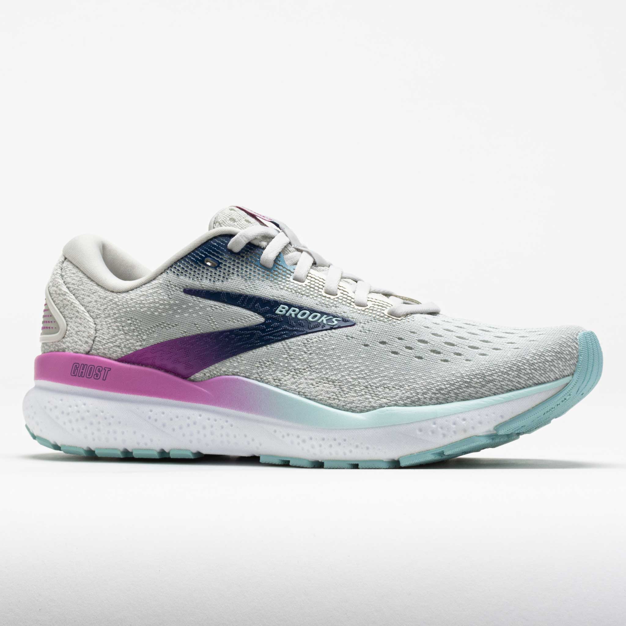 Brooks Ghost 16 Women's White/Grey/Estate Blue
