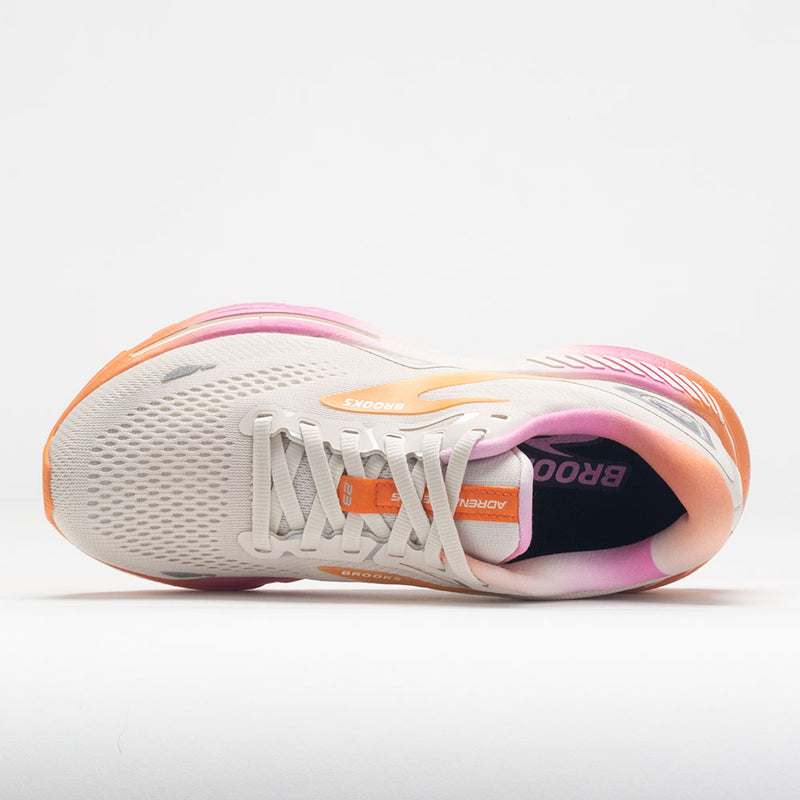 Brooks Adrenaline GTS 23 Women's White Sand/Sunset/Fuchsia