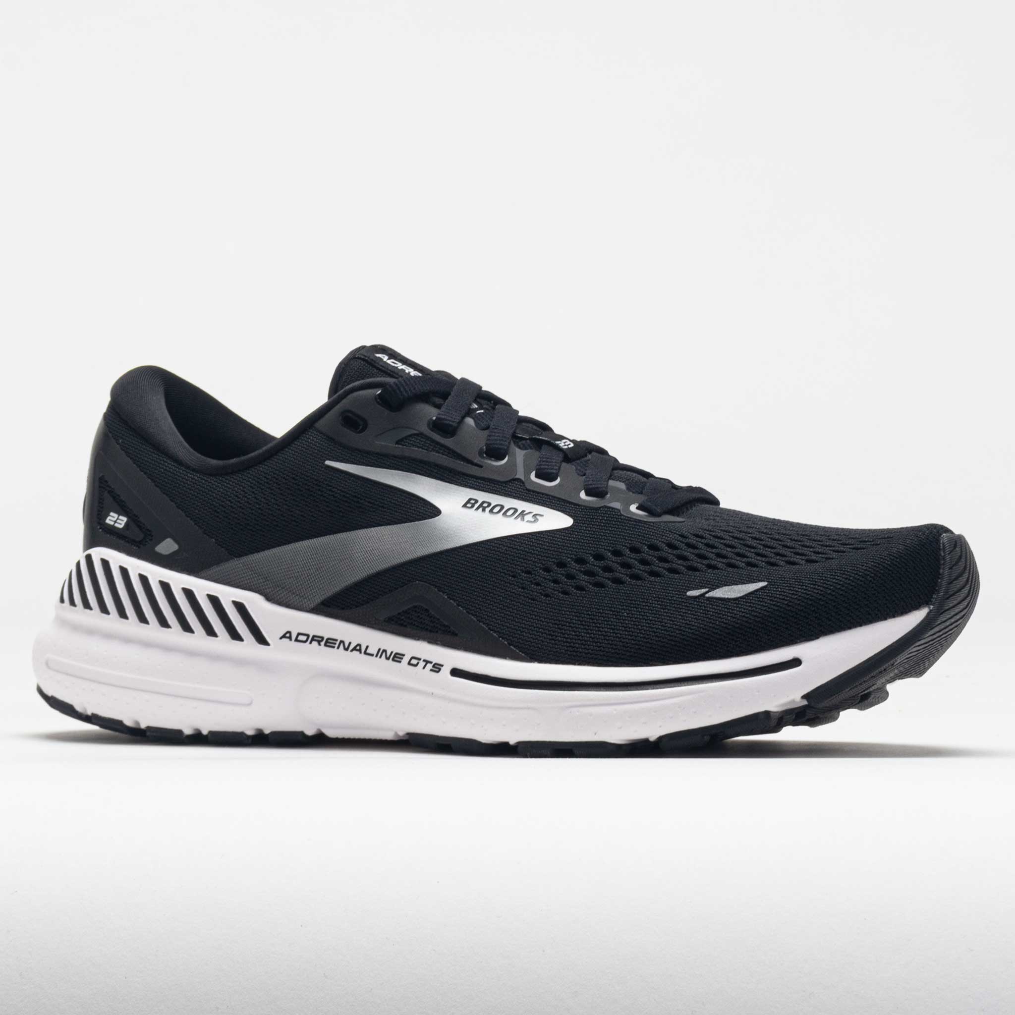 Brooks Adrenaline GTS 23 Women's Black/White/Silver – Holabird Sports