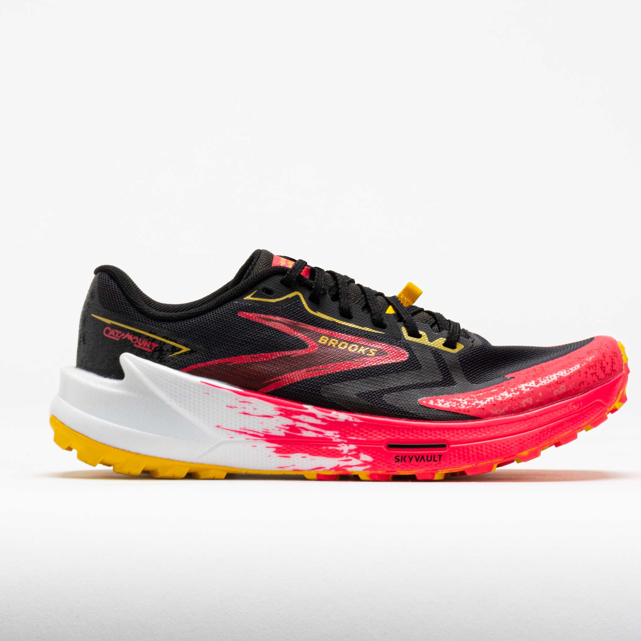 Brooks Catamount 3 Women's Black/Diva Pink/Lemon Chrome