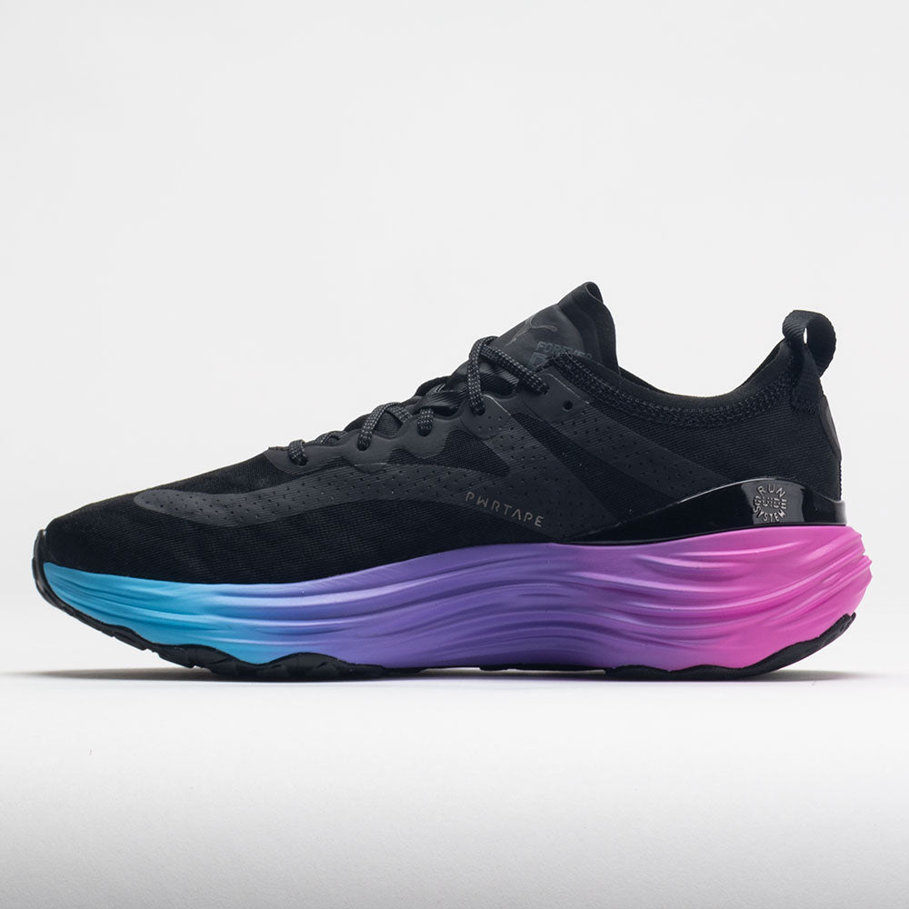 Puma black purple deals