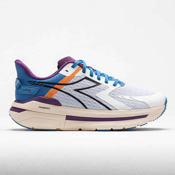 Diadora Cellula Men's White/Pacific Coast/Sunset Purple