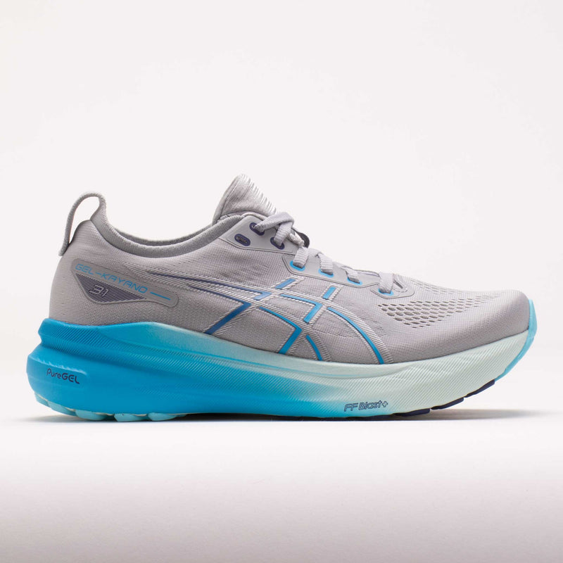 ASICS GEL-Kayano 31 Women's Piedmont Grey/Digital Aqua