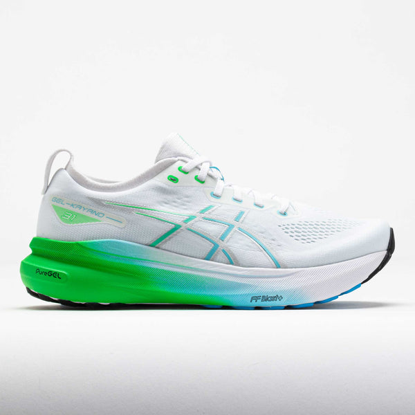 ASICS GEL-Kayano 31 Men's White/Bright Cyan
