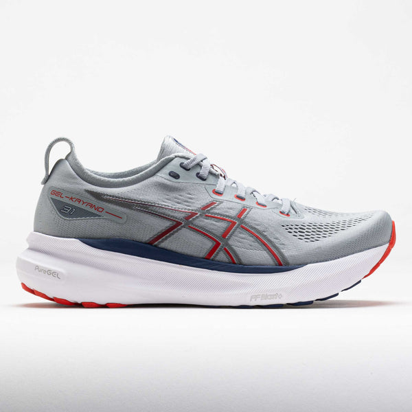 ASICS GEL-Kayano 31 Men's Piedmont Grey/Fiery Red