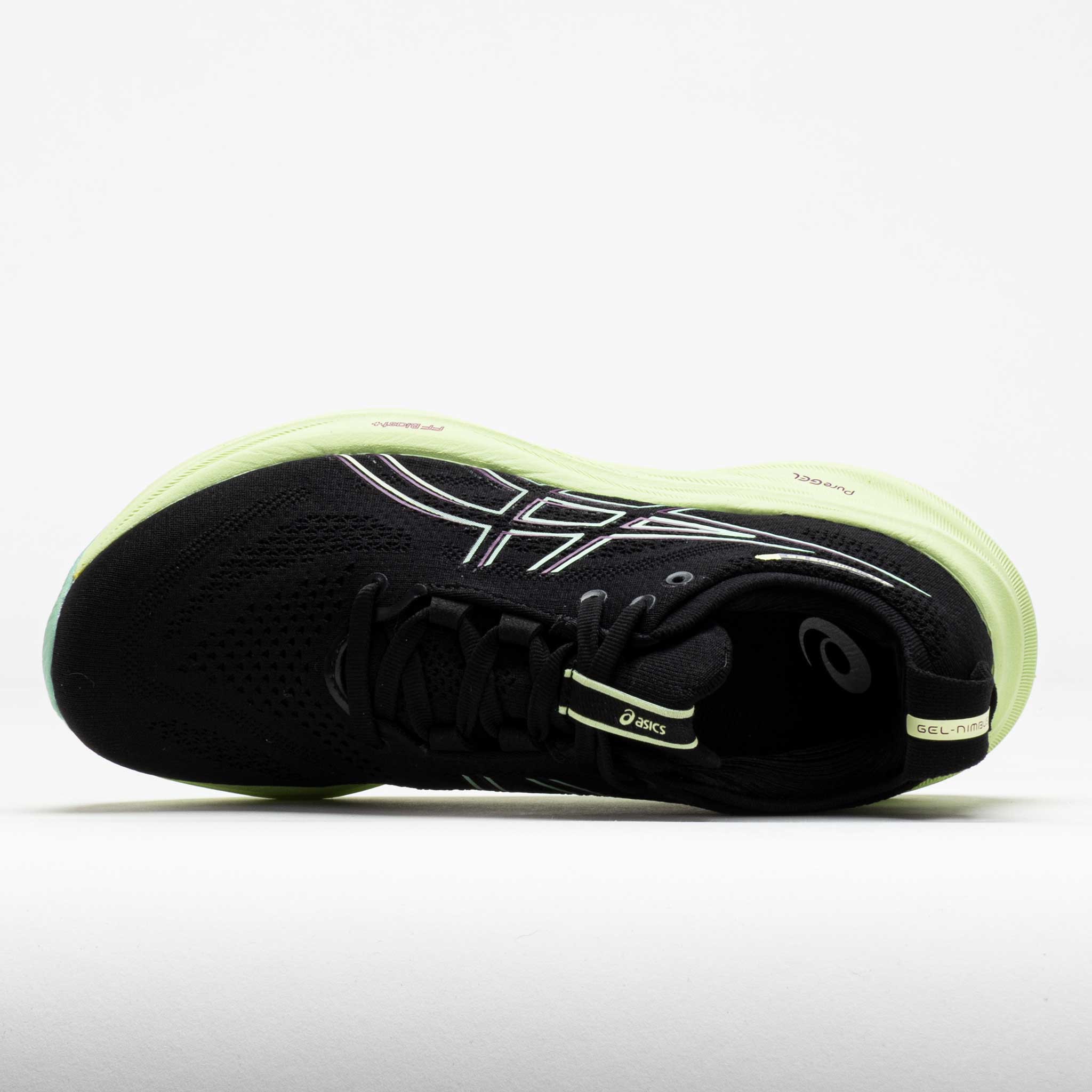 Women s ASICS Gel Nimbus 26 Black Cool Matcha 10 B Medium