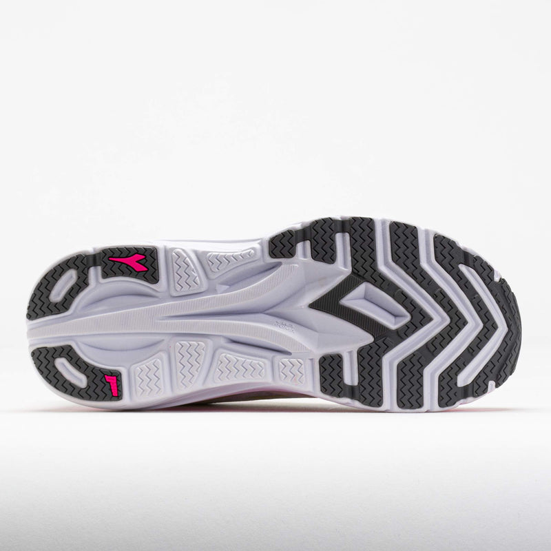 Diadora Nucleo Women's White/Pink Fluo/Shadow Lime
