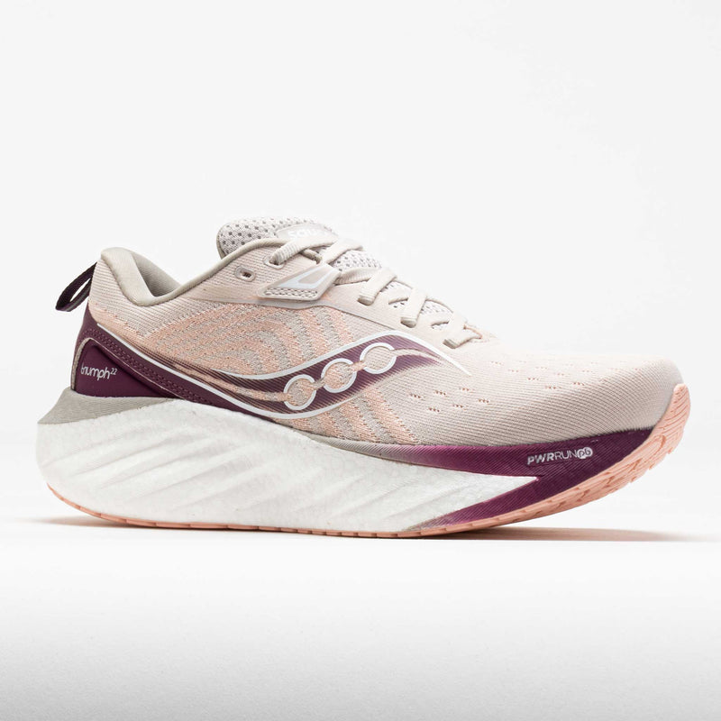 Saucony Triumph 22 Women's Moon/Eggplant