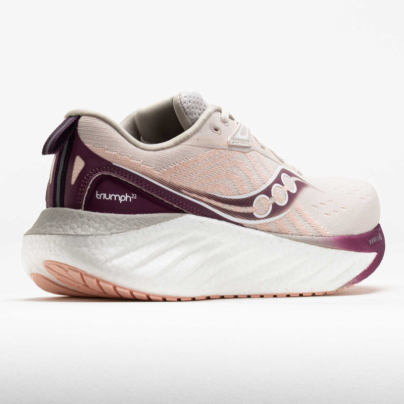 Saucony Triumph 22 Women's Moon/Eggplant