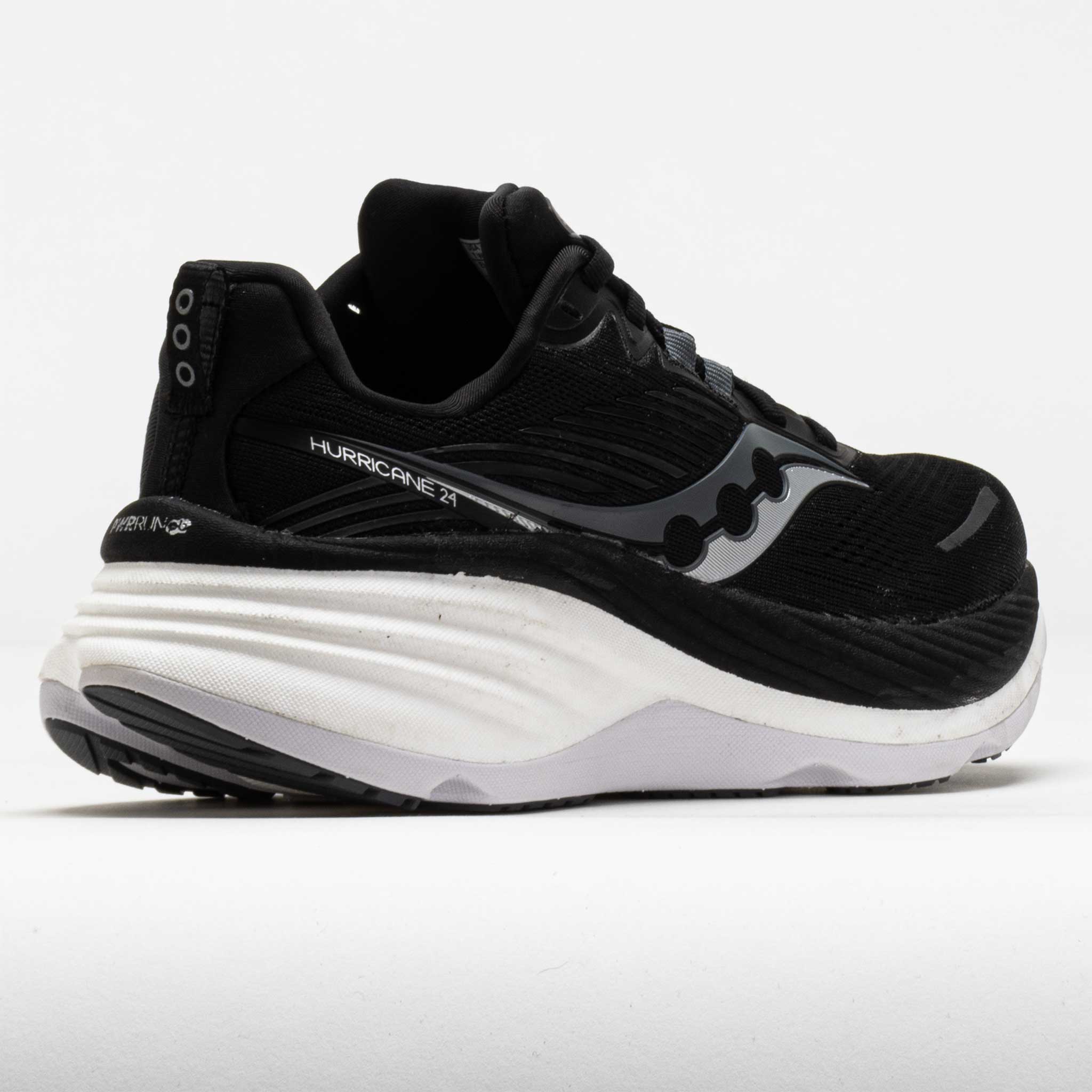Saucony Hurricane 24 Men s Black Carbon Holabird Sports