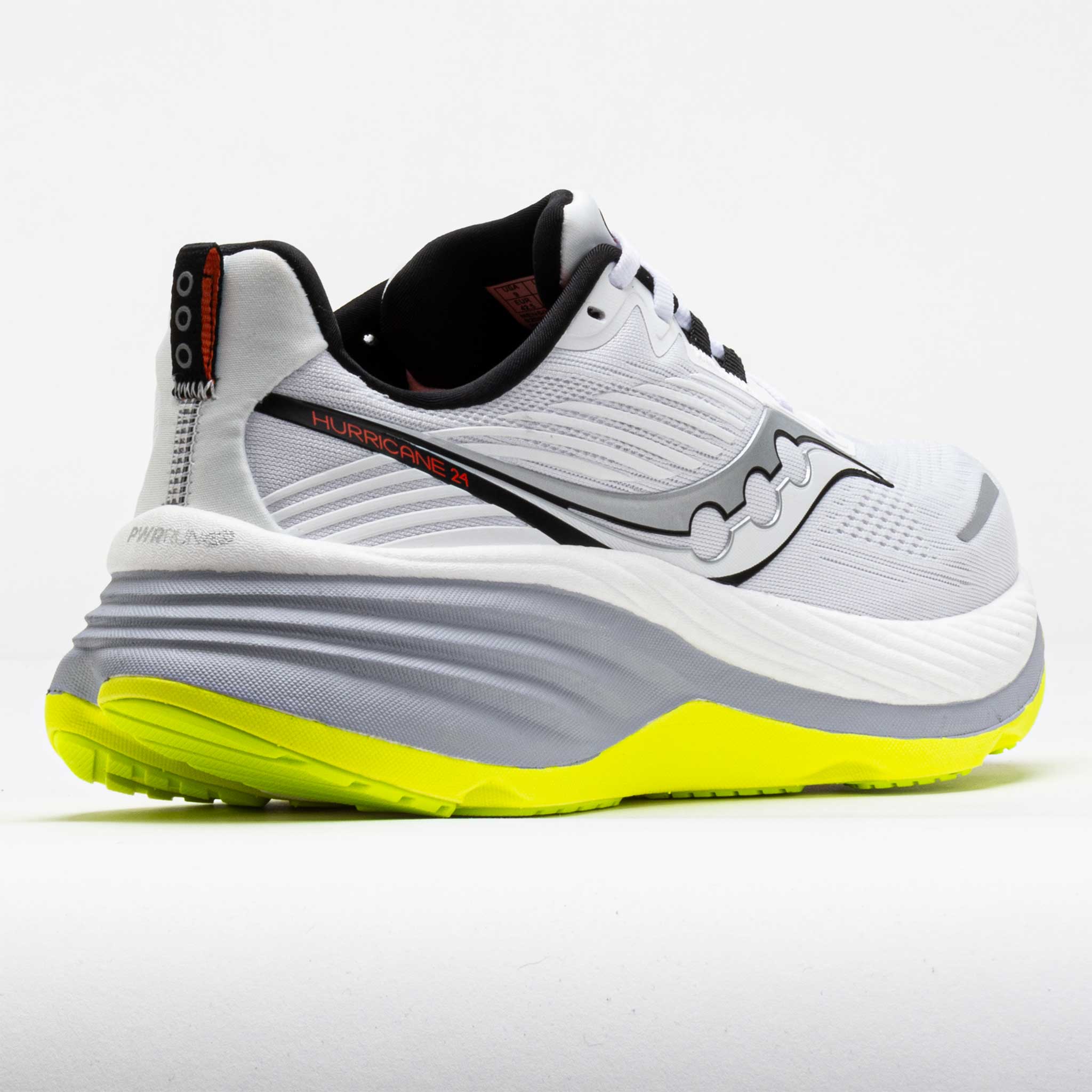 Saucony Hurricane 24 Men's White/Black