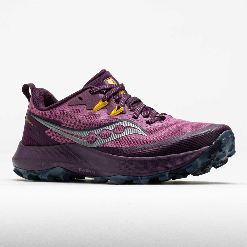 Saucony Peregrine 14 Women s Plum Eggplant Holabird Sports