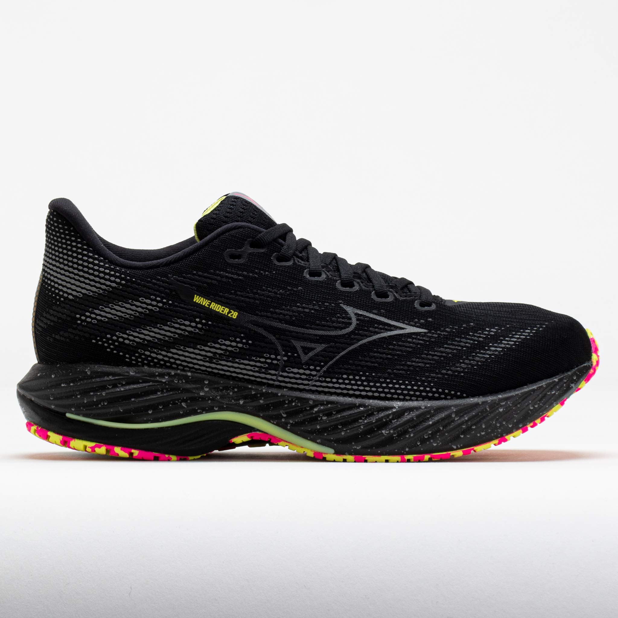 Mizuno Wave Rider 28 Men's Black/Pink Tetra