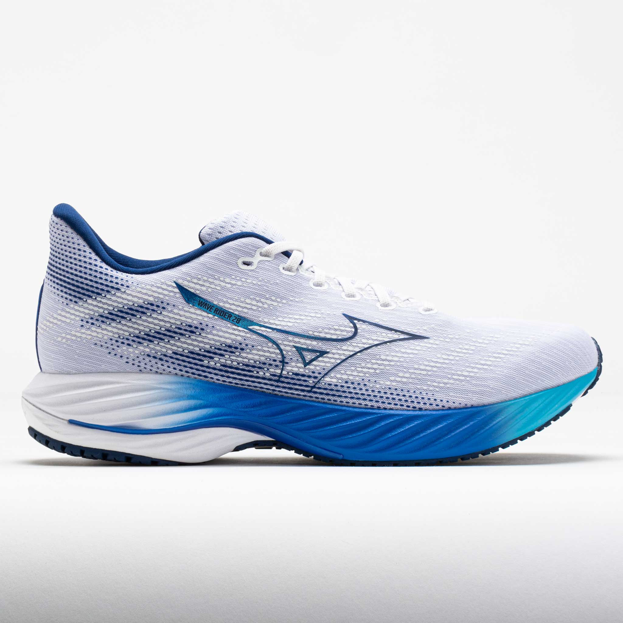 Mizuno Wave Rider 28 Men's White/Estate Blue