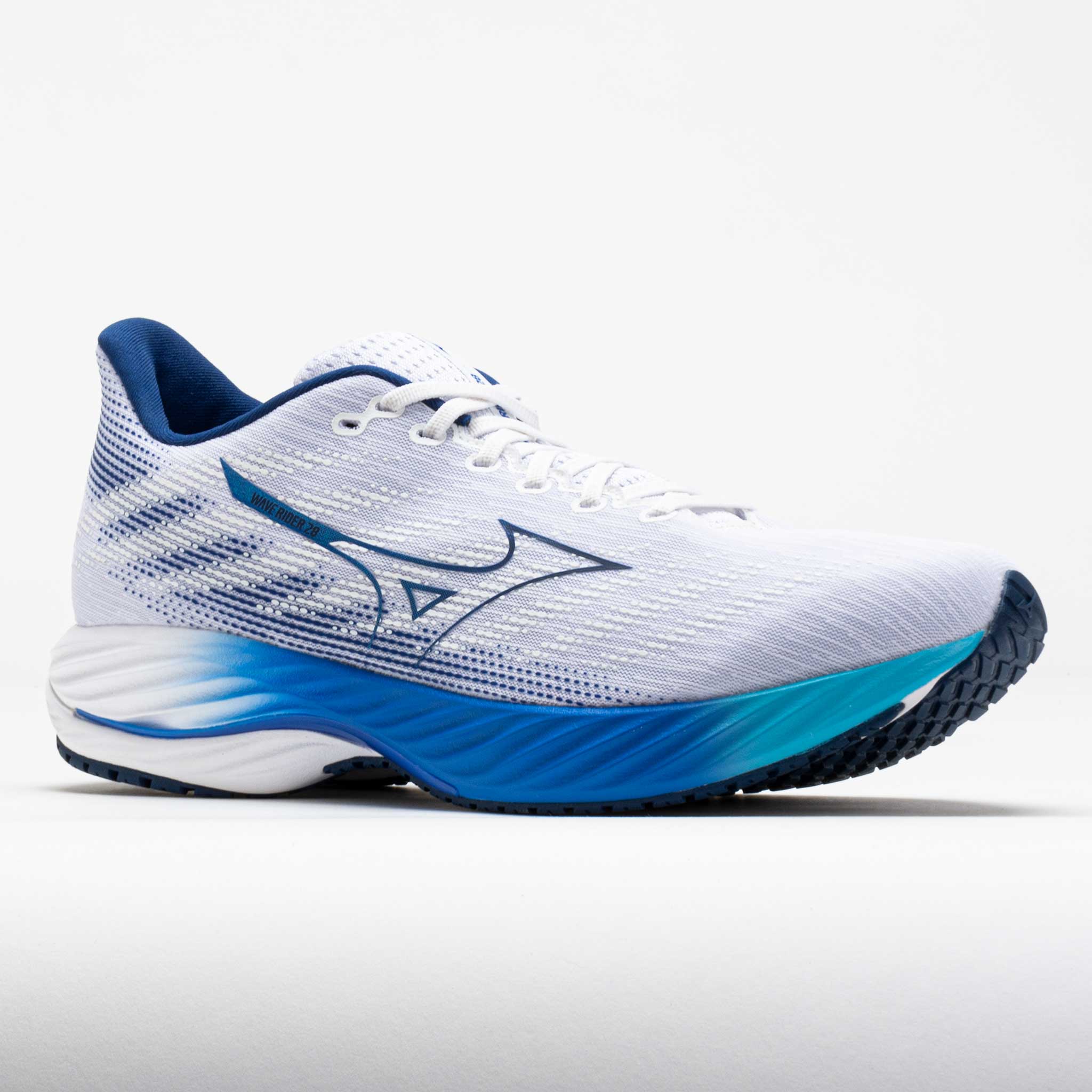 Mizuno Wave Rider 28 Men's White/Estate Blue