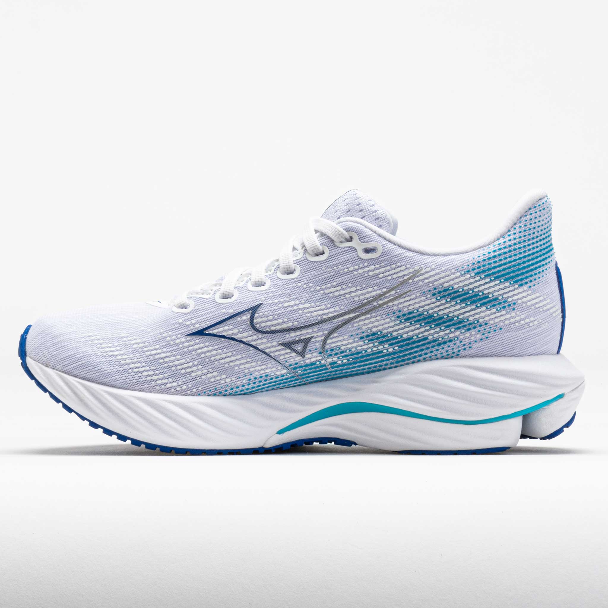 Mizuno Wave Rider 28 Women's White/Mugen Blue – Holabird Sports
