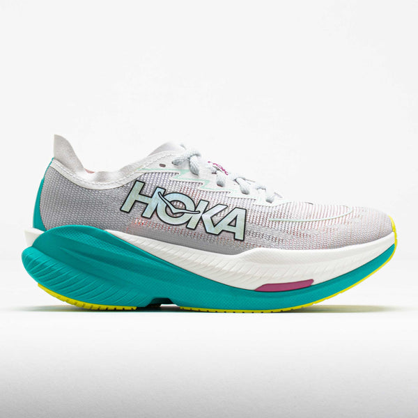 HOKA Mach X 2 Women's Frost/Electric Aqua