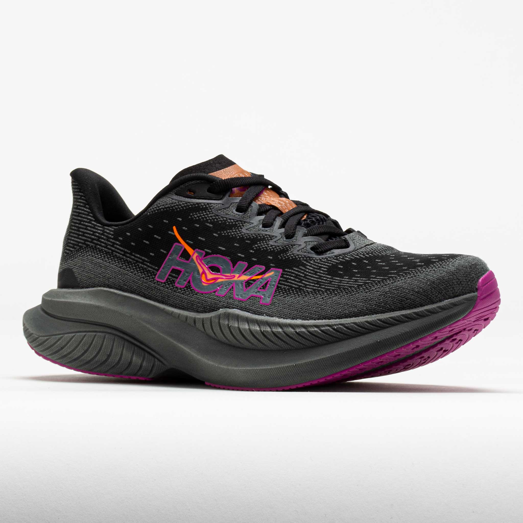 HOKA Mach 6 Women s Black Fuchsia Holabird Sports