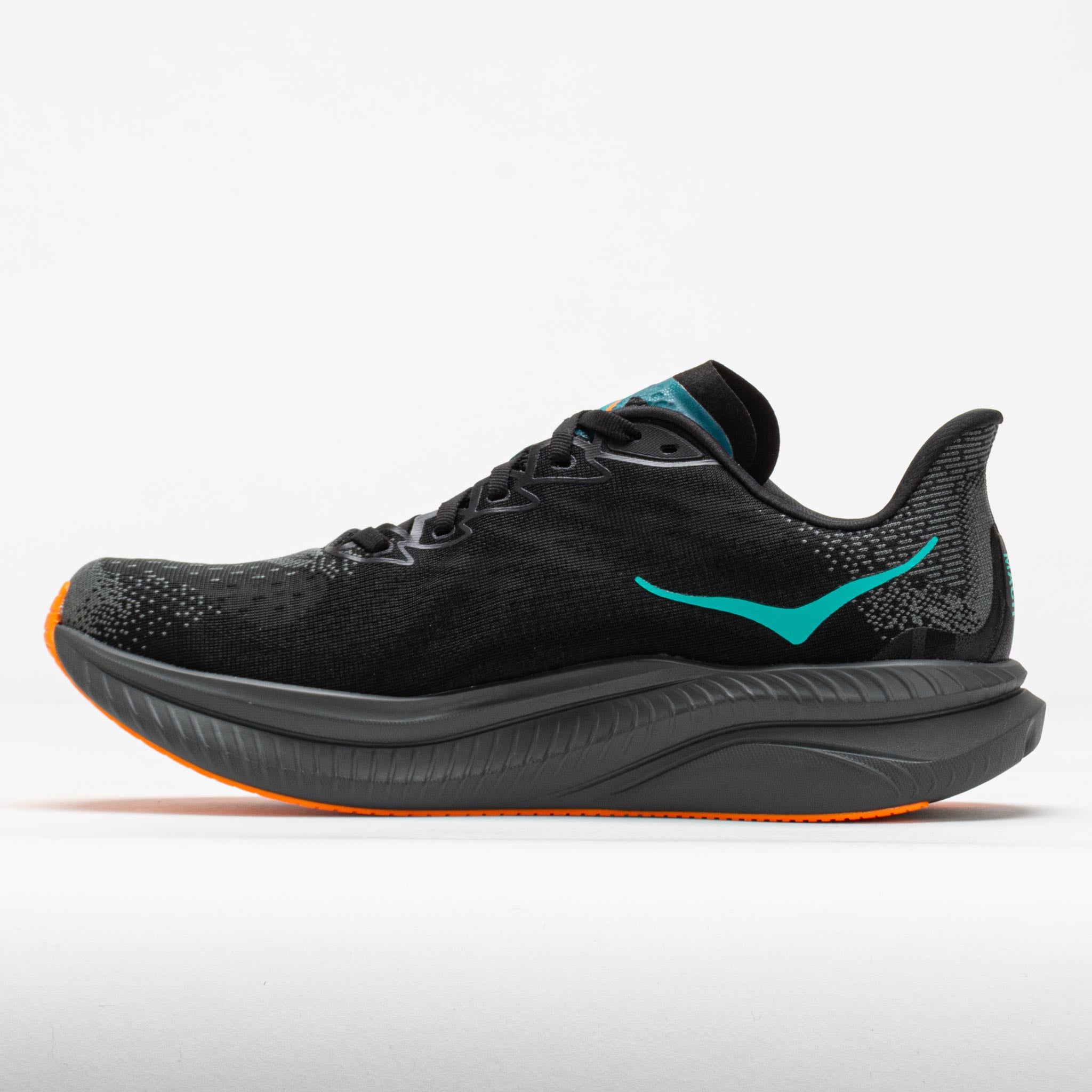 HOKA Mach 6 Men's Black/Electric Tangerine