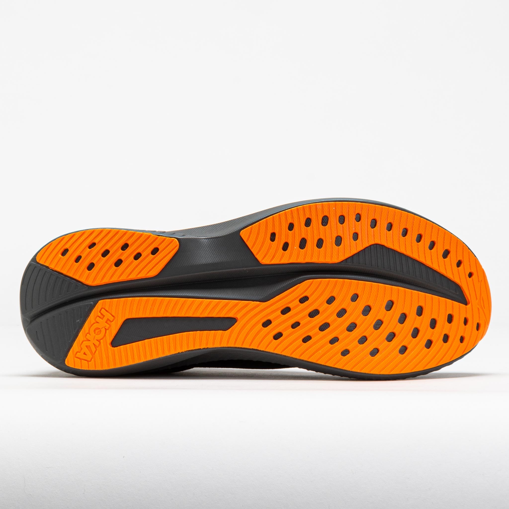 HOKA Mach 6 Men's Black/Electric Tangerine