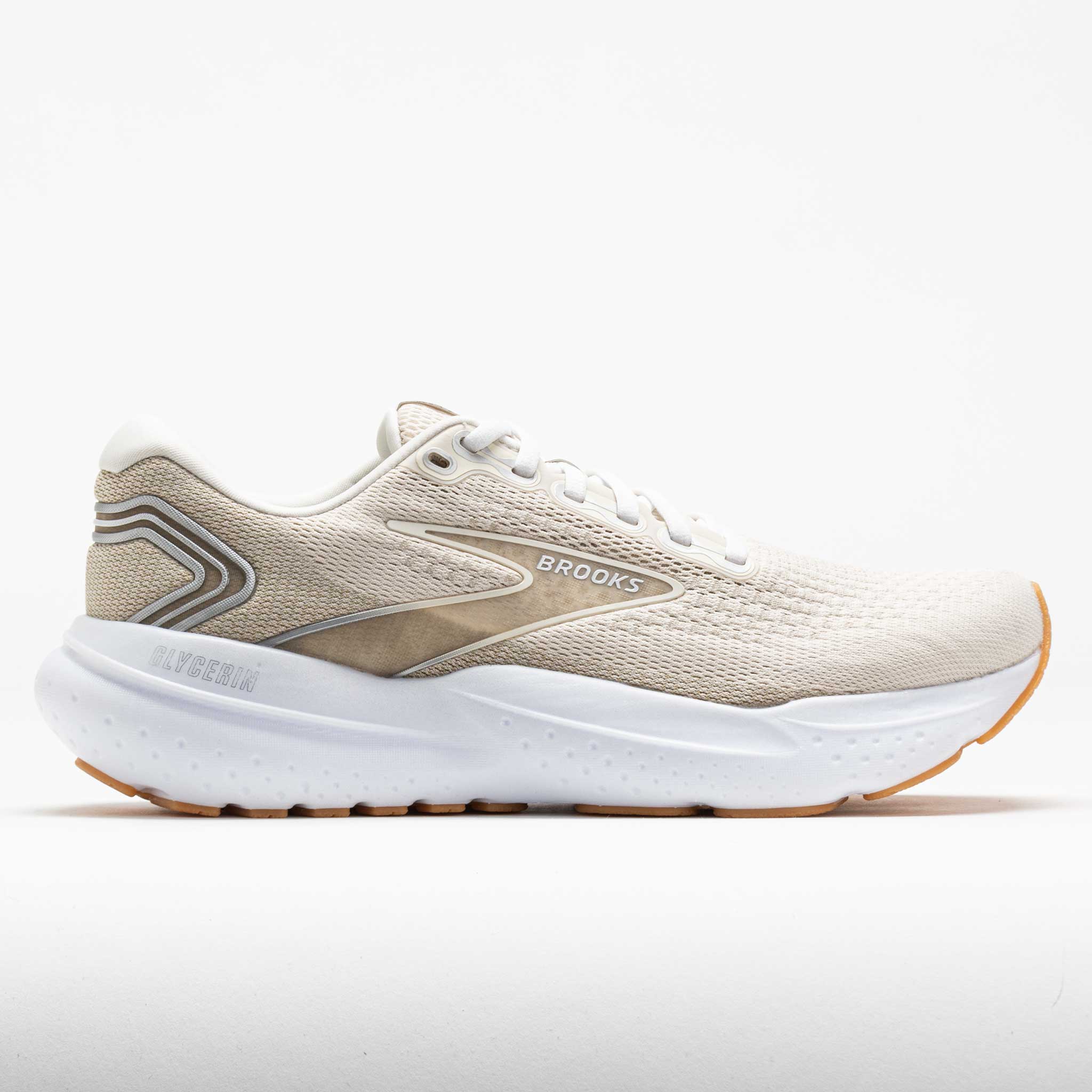 Brooks Glycerin 21 Men's Khaki/Silver/White