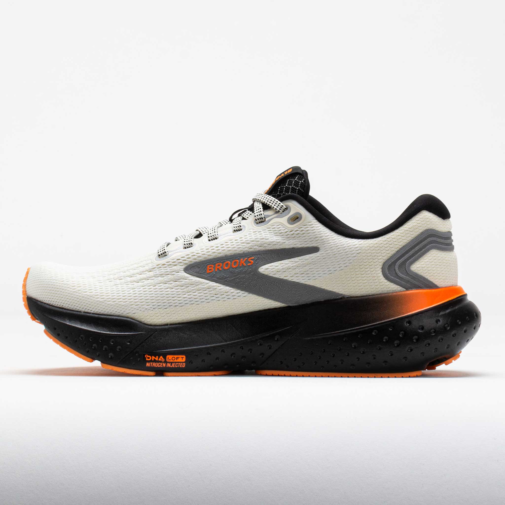 Brooks Glycerin 21 Men's Ecru/Orange/Black