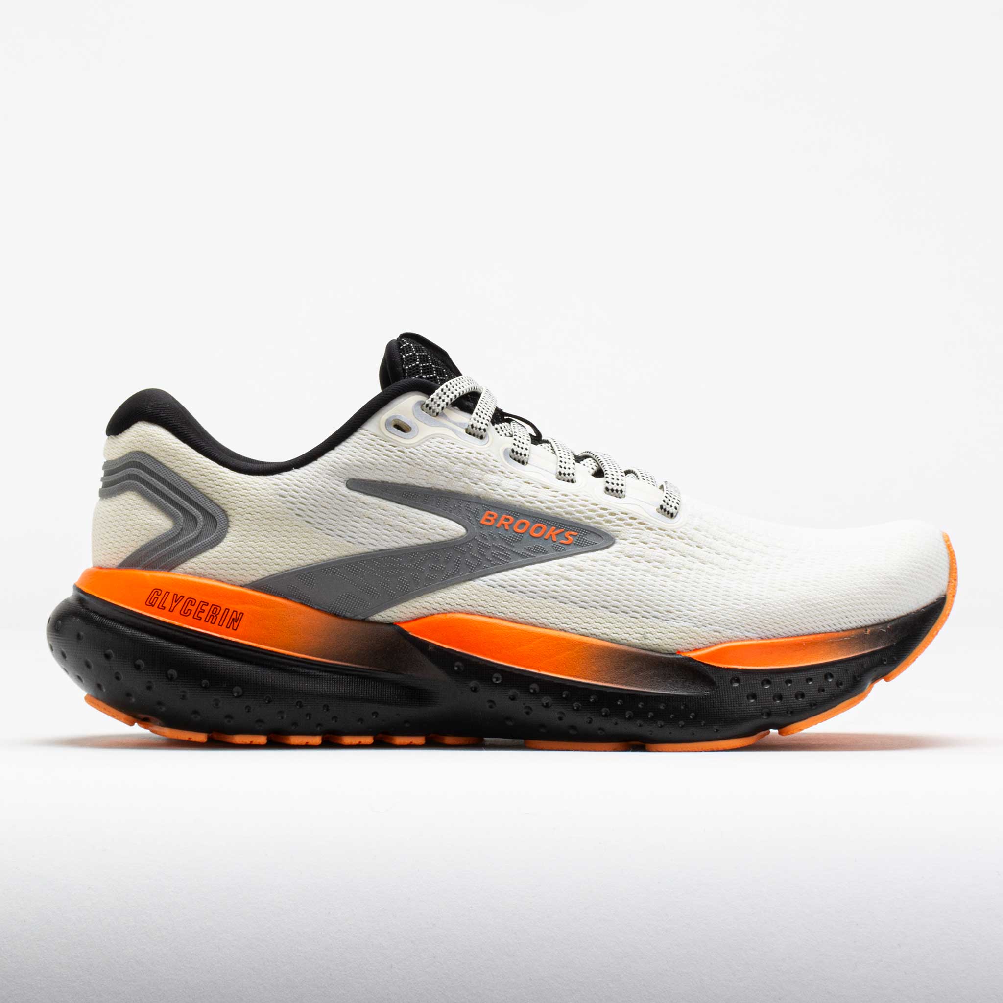 Brooks Glycerin 21 Men's Ecru/Orange/Black