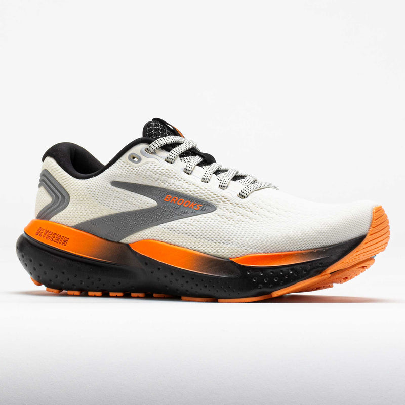 Brooks Glycerin 21 Women's Ecru/Orange/Black