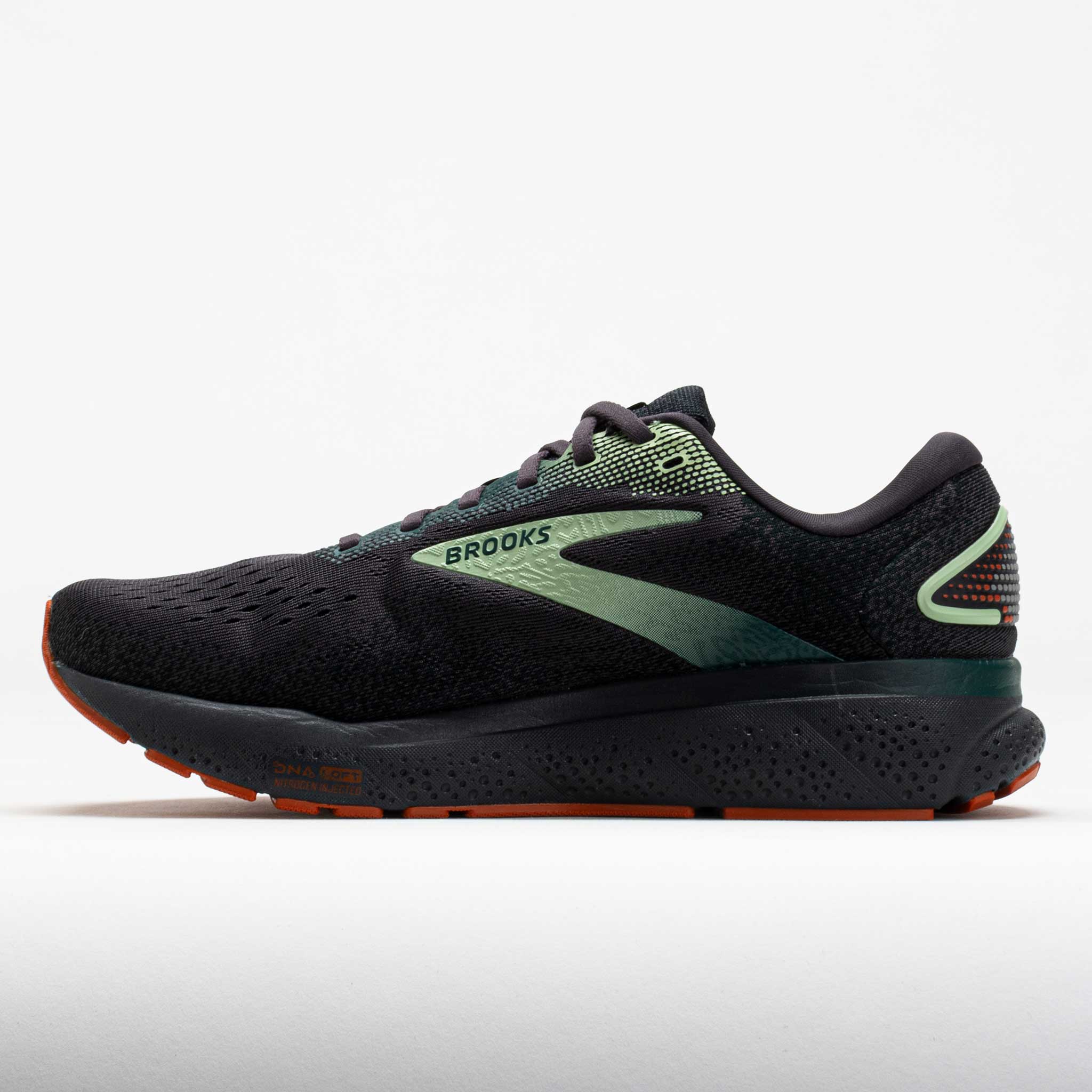 Brooks Ghost 16 Men's Blackened Pearl/June Bug/Green