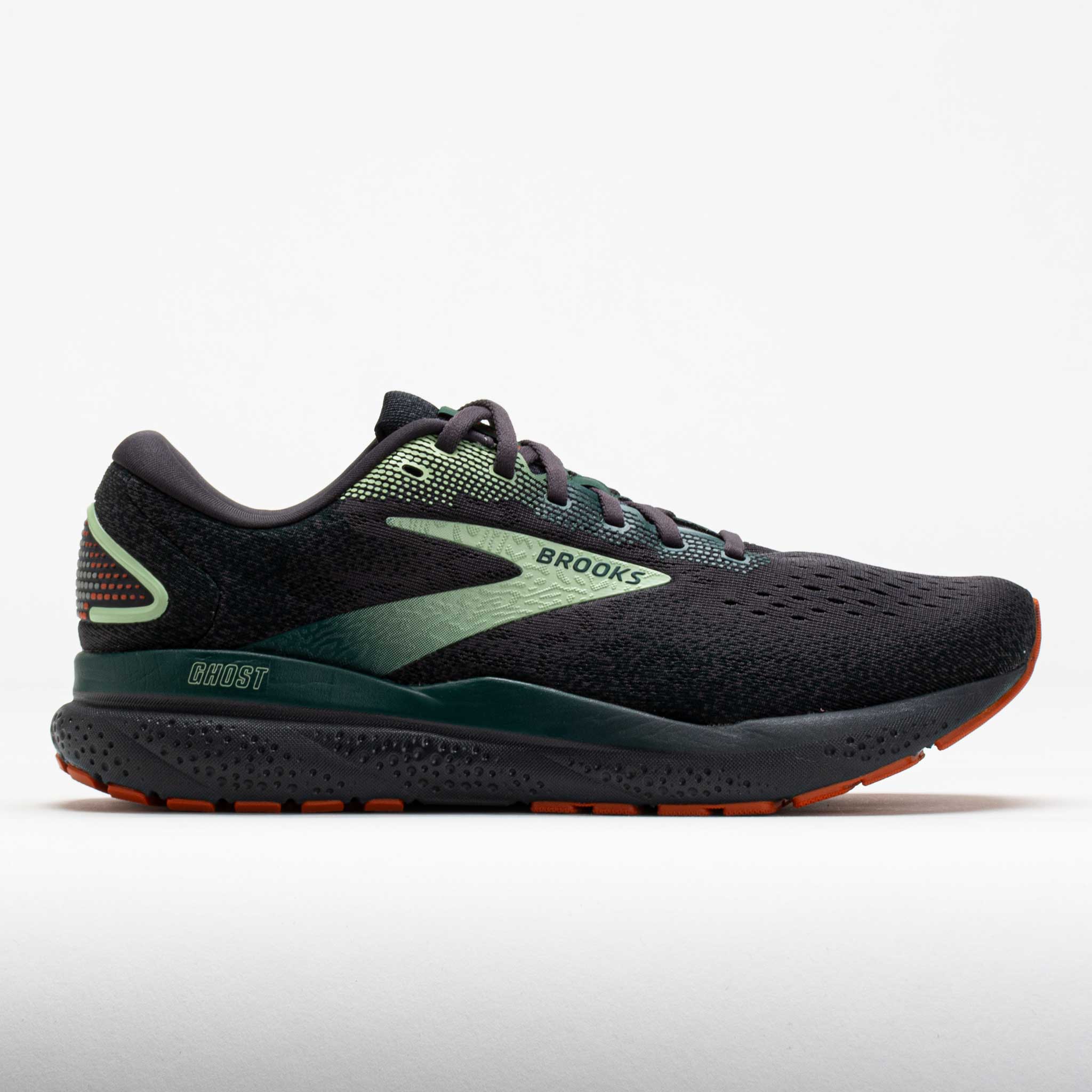 Brooks Ghost 16 Men's Blackened Pearl/June Bug/Green