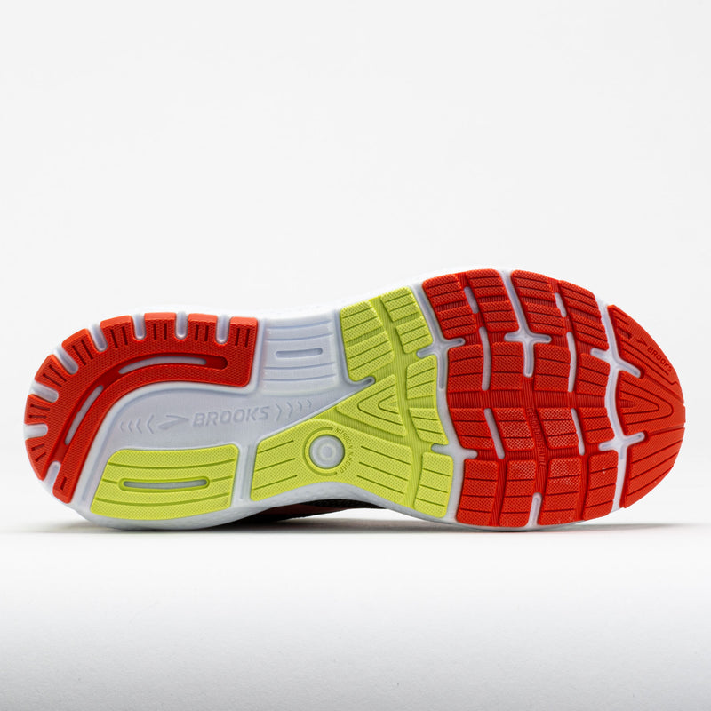 Brooks Ghost 16 GTX Men's Black/Mandarin Red/Green