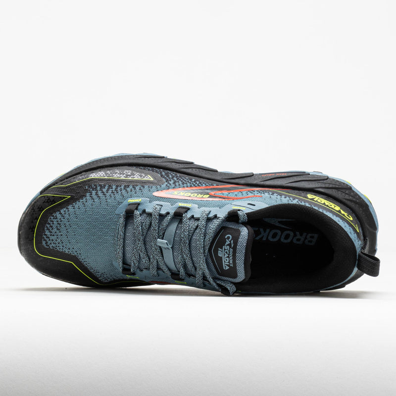 Brooks Cascadia 18 Men's Citadel/Ebony/Lime