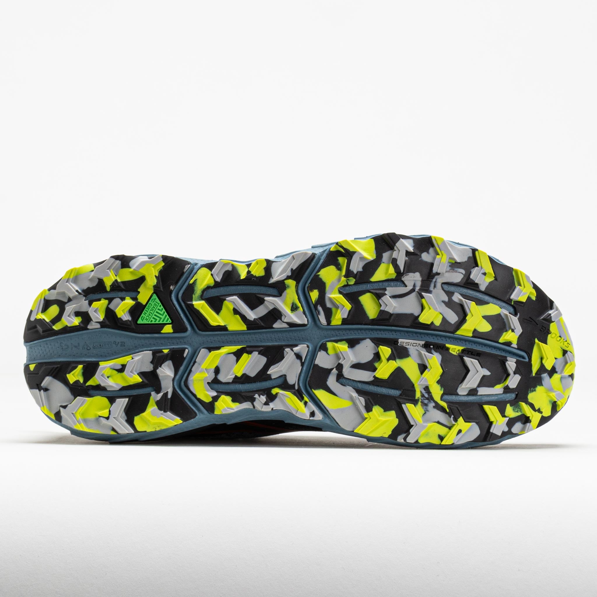 Brooks Cascadia 18 Men's Citadel/Ebony/Lime