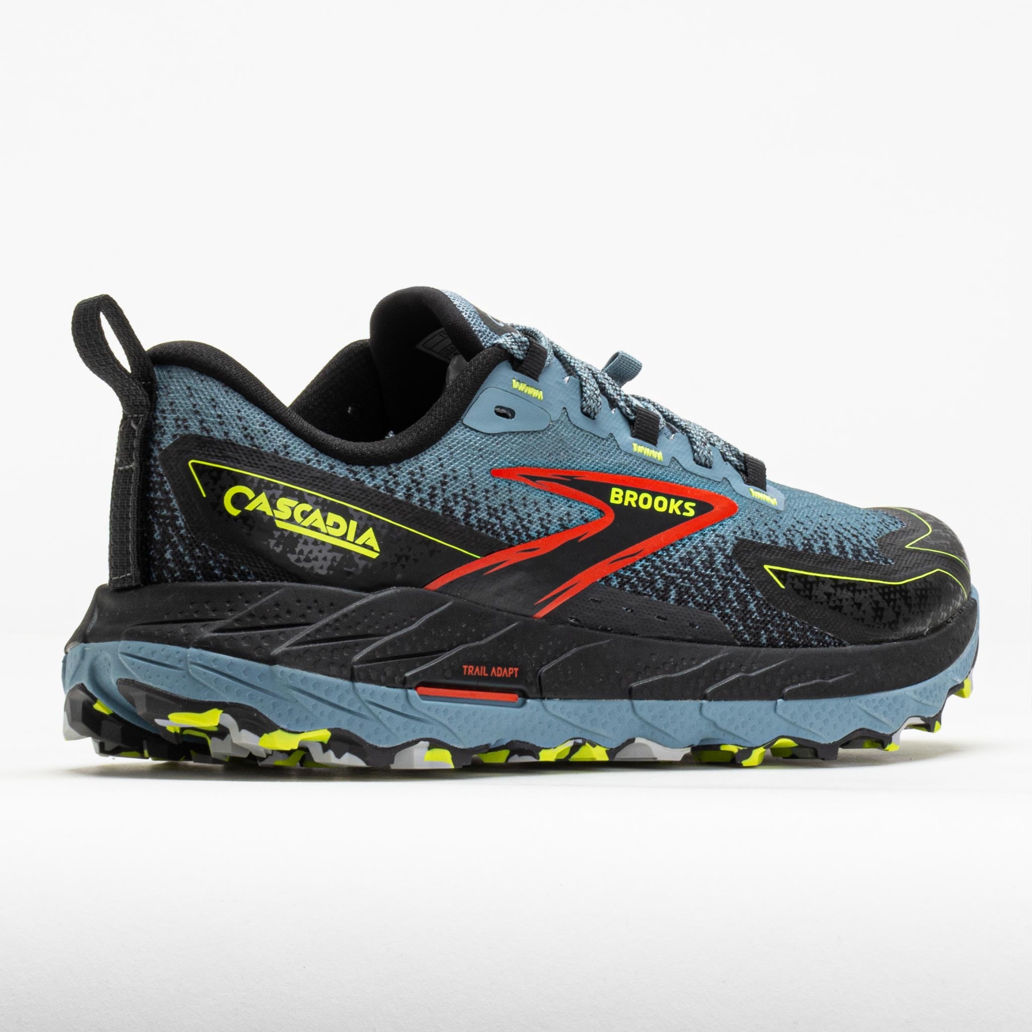 Brooks Cascadia 18 Men's Citadel/Ebony/Lime