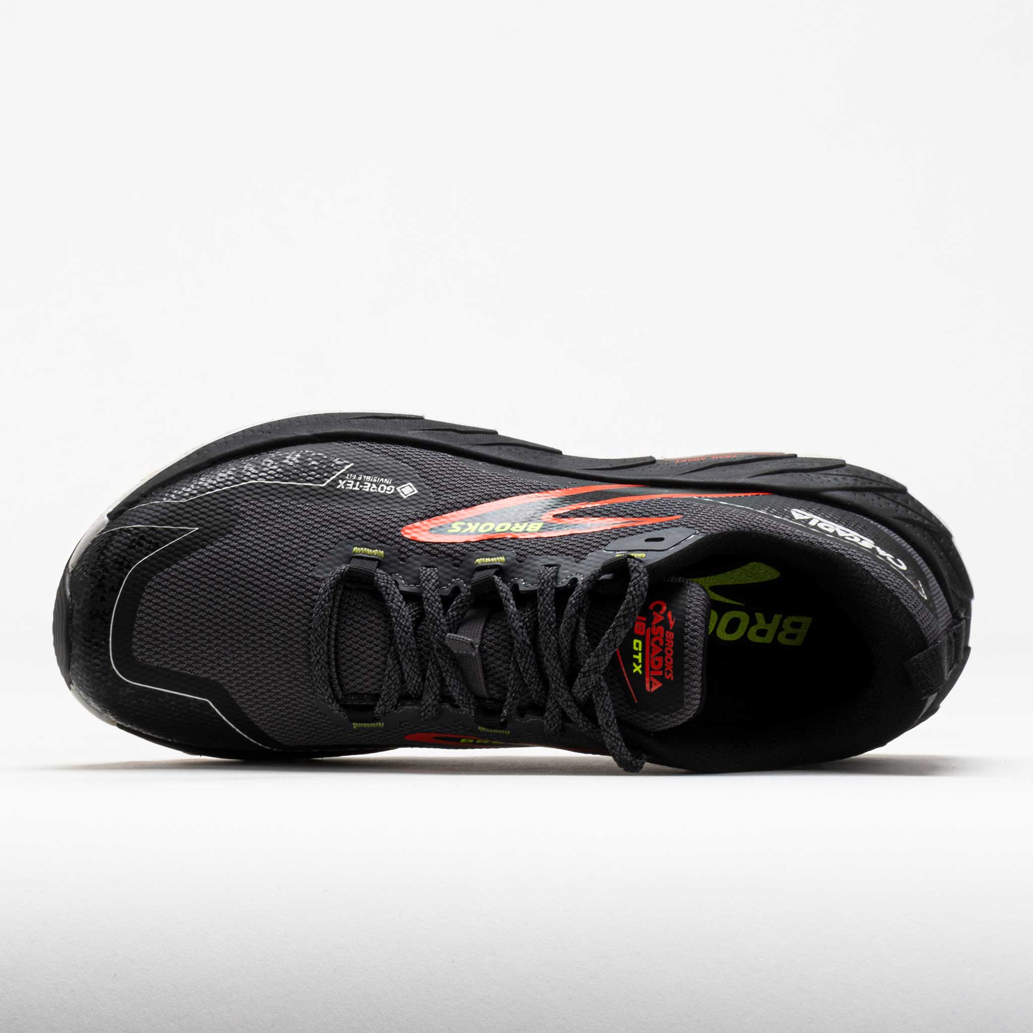 Brooks Cascadia 18 GTX Men's Blackened Pearl/Black/Tomato