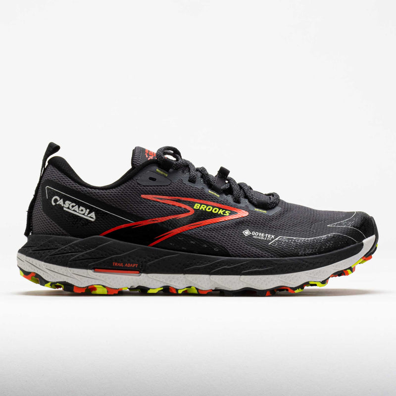 Brooks Cascadia 18 GTX Men's Blackened Pearl/Black/Tomato