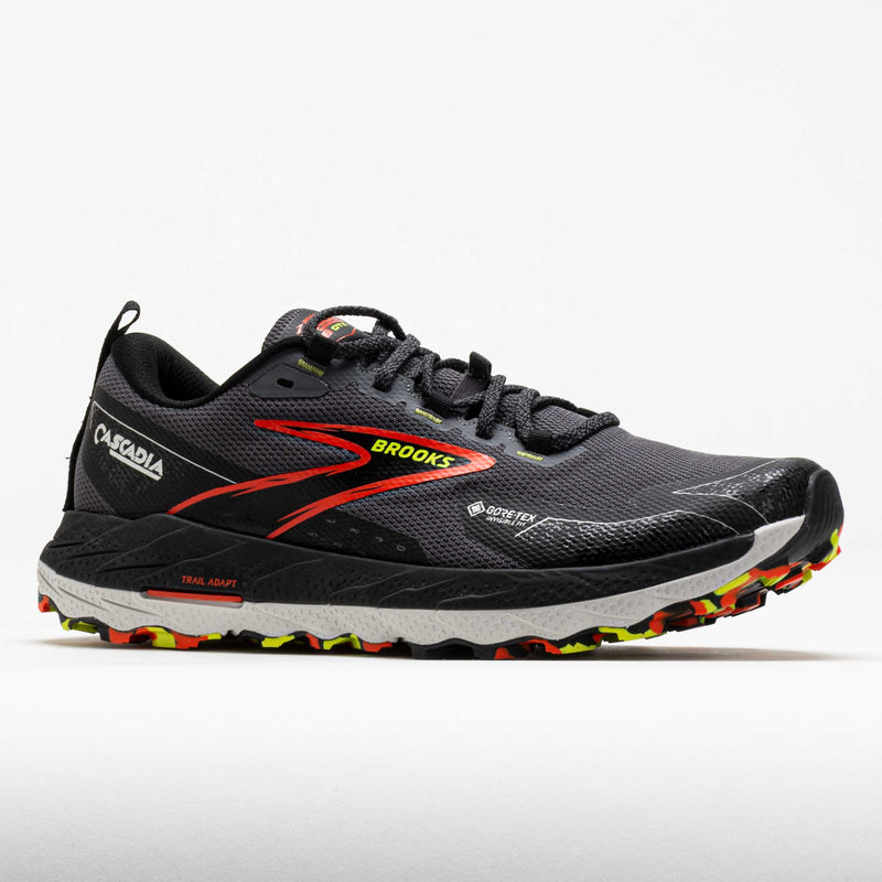 Brooks Cascadia 18 GTX Men's Blackened Pearl/Black/Tomato
