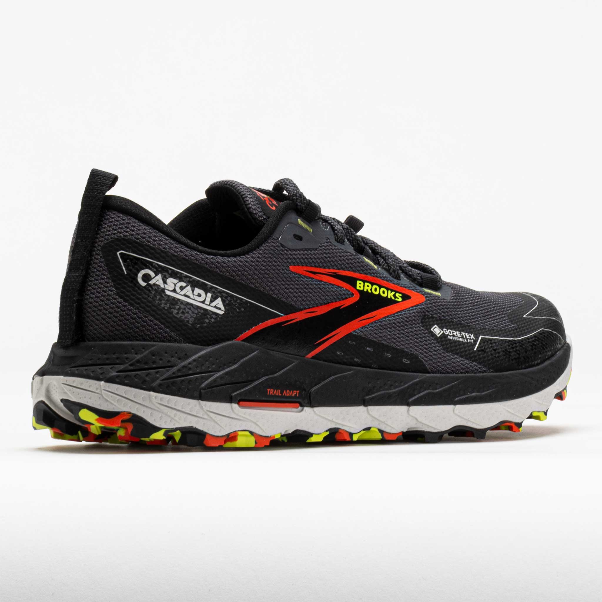 Brooks Cascadia 18 GTX Men's Blackened Pearl/Black/Tomato